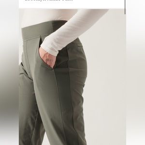 Athleta Brooklyn Ankle Pant Size 14 Color Mountain Olive